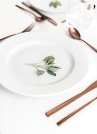 高级西餐厅西式下午茶摆盘桌布