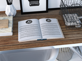 书籍画册样机效果图图片