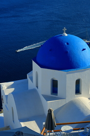 希腊 圣托里尼 伊亚小镇