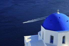 希腊 圣托里尼 伊亚小镇