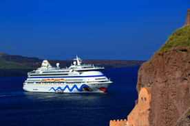 希腊圣托里尼菲拉小镇