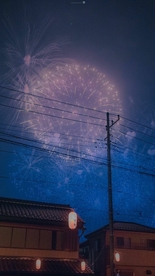 夜空烟花手机高清壁纸
