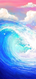 海浪手机高清壁纸