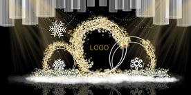 香槟色婚礼背景设计背景