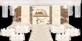 香槟色婚礼背景设计背景