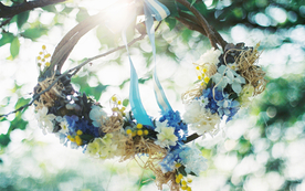 花环花篮唯美图片