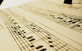 音乐背景音符素材图片