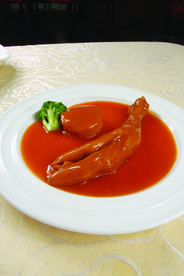 鲍汁扣美国大鹅掌