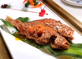 辣味香酥小黄鱼