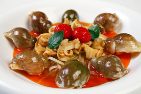 香肠酱煮翡翠螺