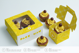 蛋糕盒包装样机