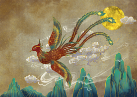 中国风电视背景墙