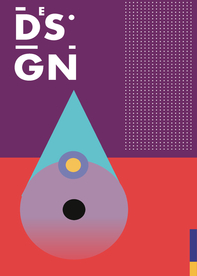 几何拼接创意海报图案