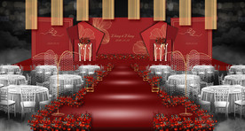 婚礼设计主题婚礼红色婚礼图片