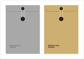 文件袋效果图矢量