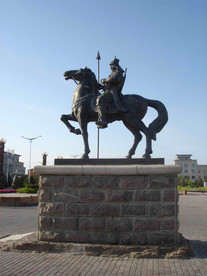 骑兵雕塑