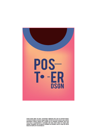 几何拼接创意海报图案