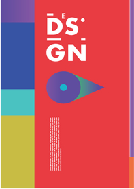 几何拼接创意海报图案