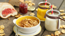 美味布丁甜品图片