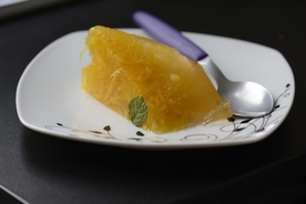 美味布丁甜品图片