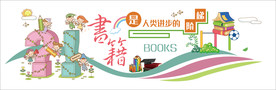 小学校园学习文化墙