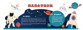 幼儿园宇宙奥秘科学宣传栏
