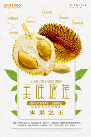 美味榴莲海报