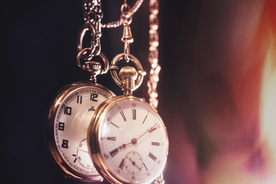 怀表链表钟表图片