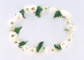 花环花篮花框唯美图片