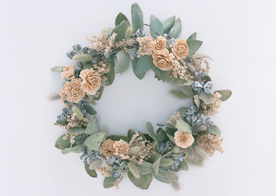 花 花环 花框 花边 矢量花环