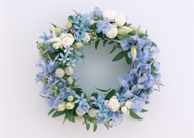 花环花篮唯美图片