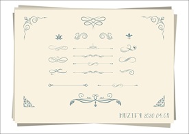 20款入复古边框设计