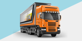 大车车身广告样机