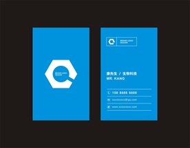 高端名片版式设计模板