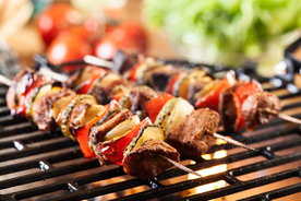 烤肉撸串烤串烧烤图片