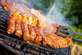 烤肉撸串烤串烧烤图片