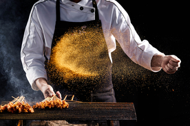 烤肉撸串烤串烧烤图片