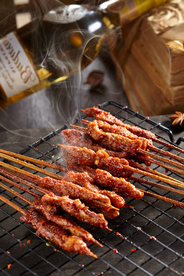 烤肉撸串烤串烧烤图片
