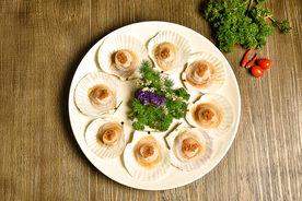 海鲜烧烤扇贝粉丝