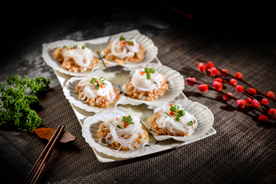 海鲜烧烤扇贝粉丝