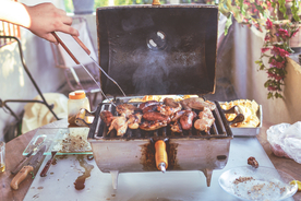 烤肉撸串烤串烧烤图片