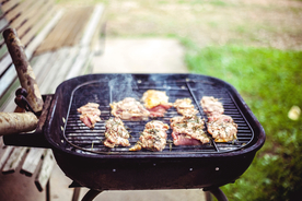 烤肉撸串烤串烧烤图片