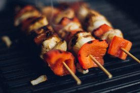 烤肉撸串烤串烧烤图片