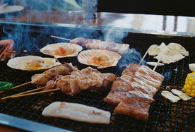 烤肉撸串烤串烧烤图片