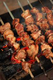 烤肉撸串烤串烧烤图片
