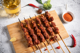 烤肉撸串烤串烧烤图片