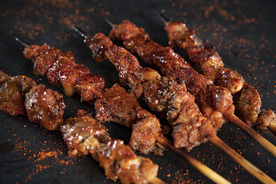 烤肉撸串烤串烧烤图片