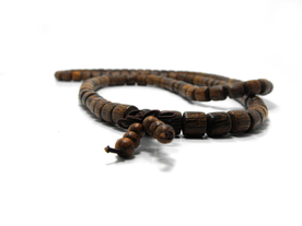 108颗鸡翅木桶珠佛珠手