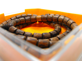 108颗鸡翅木桶珠佛珠手