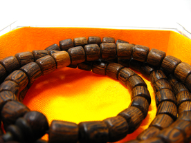 108颗鸡翅木桶珠佛珠手